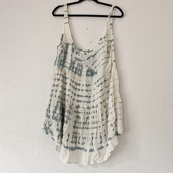 Blue Life Tops - Blue Life Oversized Tue Dye Tank Top Blue Life Tops - Blue Life Oversized Tue Dye Tank Top
